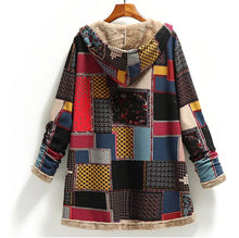 Load image into Gallery viewer, Loujoliwax™ Vintage patchwork coat
