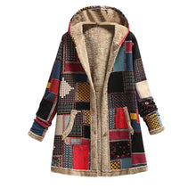 Load image into Gallery viewer, Loujoliwax™ Vintage patchwork coat
